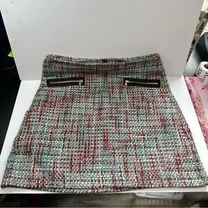 Women’s Size 4 Tweed Loft Mini Skirt